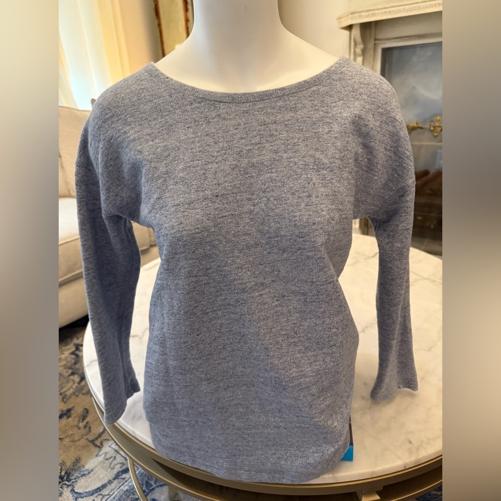J. Crew‎ Light Blue/Gray Knit Sweater